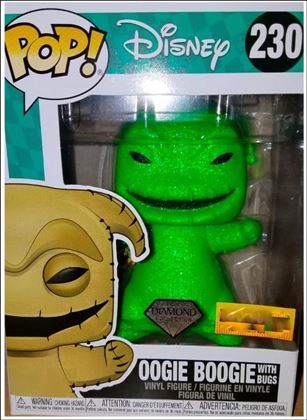 POP! Disney figure 230-B Oogie Boogie with Bugs (Diamond Green Burlap)
