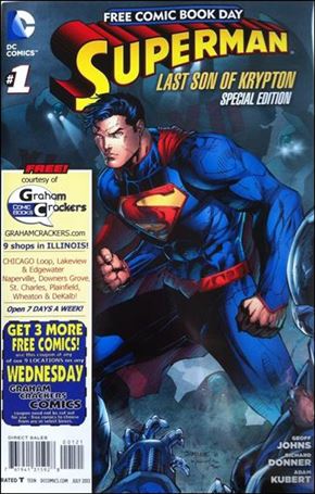 Superman: The Last Son of Krypton FCBD Special Edition issue 1-H Graham Crackers Comic Books Cover