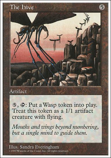 Magic the Gathering: 5th Edition (Base Set) card 377 The Hive