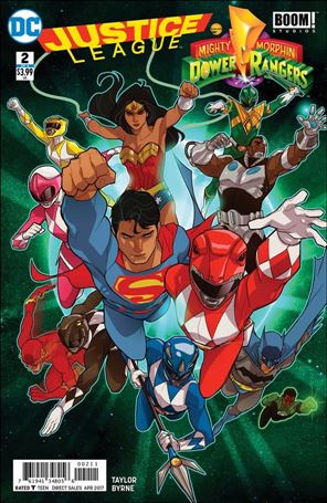 Justice League/Power Rangers issue 2