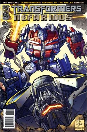 Transformers: Nefarious issue 2-B Carlos Magno Cover