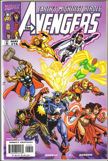 Avengers (1998) issue 16-B Avengers Cover