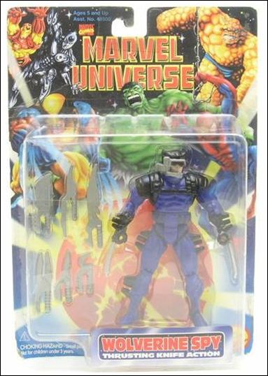 Marvel Universe (1996) figure 26 Wolverine Spy (with Thrusting KNife Action)
