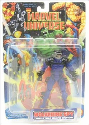 Marvel Universe (1996) figure 26 Wolverine Spy (with Thrusting KNife Action)