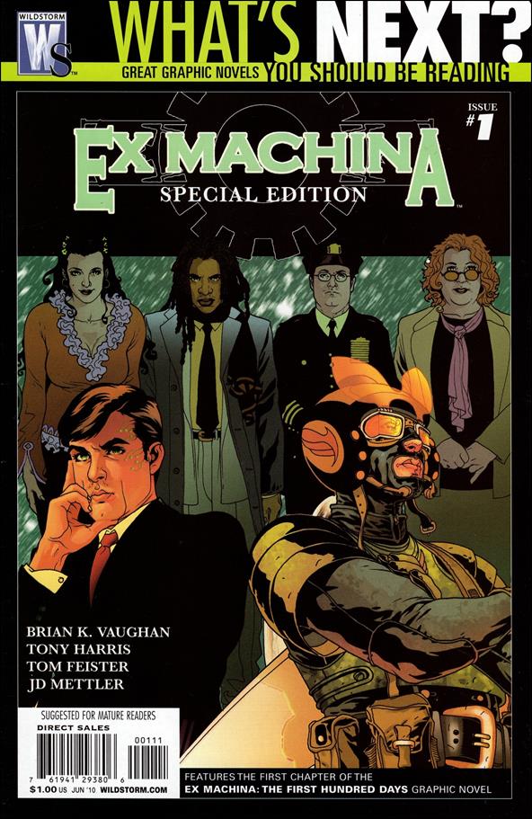 Ex Machina issue 1-C What's Next? Edition