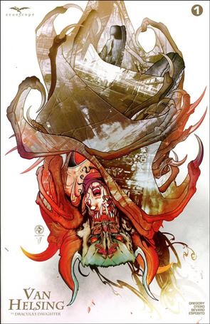 Van Helsing vs. Dracula's Daughter issue 1-E Leonardo Colapietro Cover