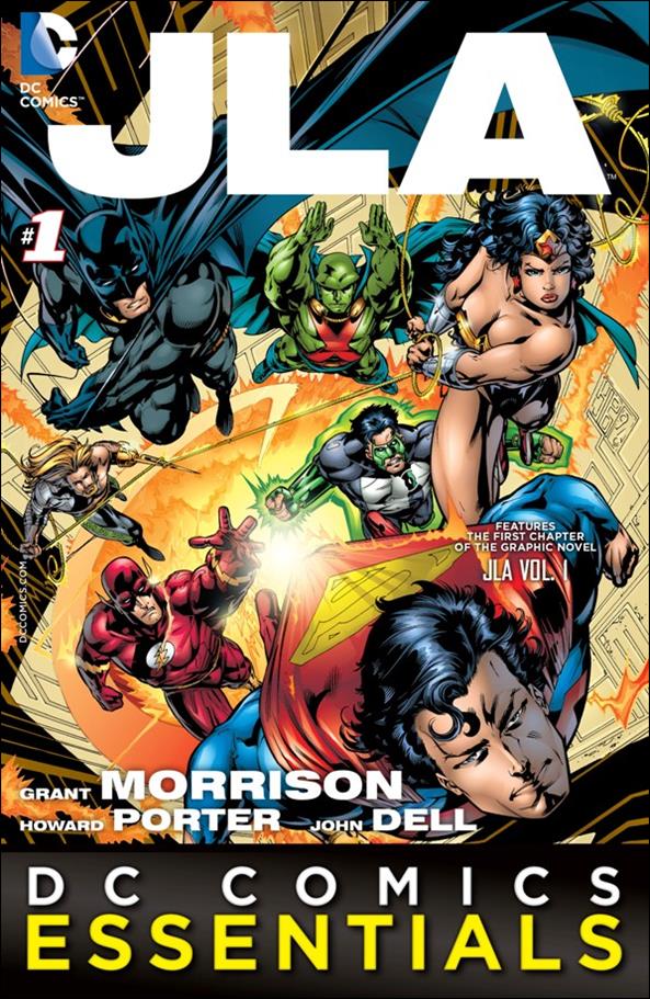 JLA issue 1-B DC Comics Essentials