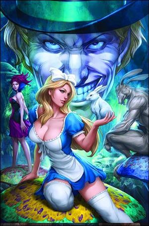 Grimm Fairy Tales:  Alice In Wonderland Cover Image 1