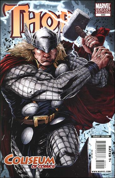 Thor (1966) issue 600-E Patrick Zircher Coliseum of Comics Cover