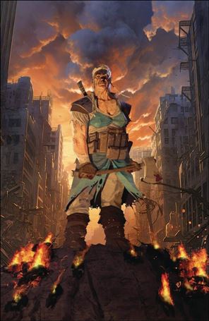 Once Upon a Time at the End of the World issue 12-C Ariel Olivetti 1:5 Virgin Cover