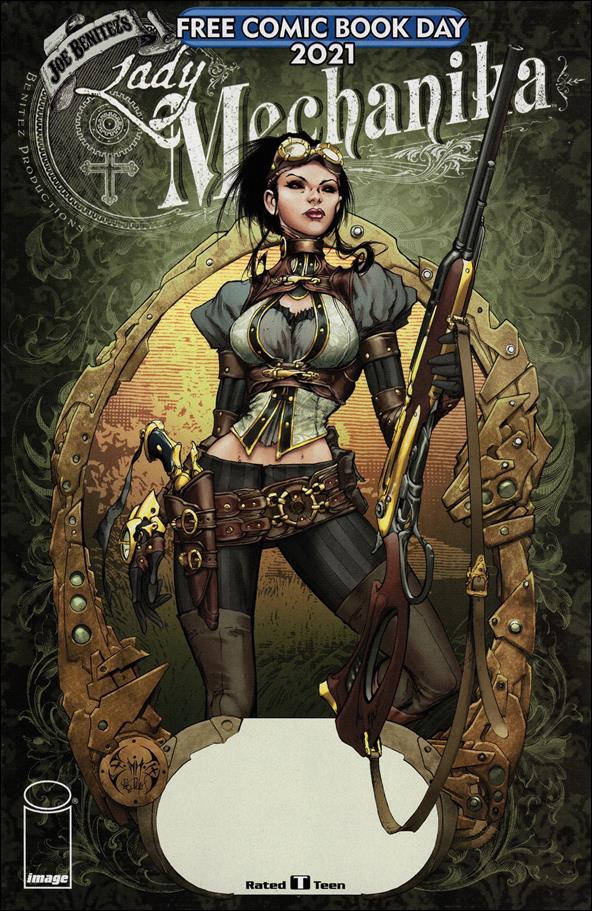 Lady Mechanika issue 0-R Free Comic Book Day 2021 Cover