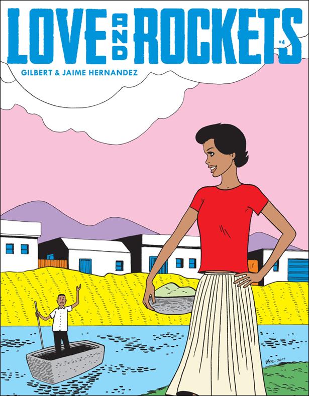 Love and Rockets (2016) issue 4 Gilbert Hernandez Cover