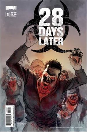 28 Days Later issue 1-C Brett Weldele Cover