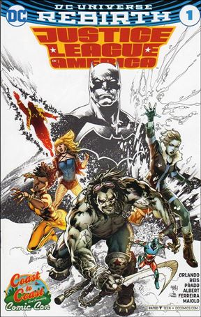 Justice League of America (2017) issue 1-E Ivan Reis Coast to Coast Cover