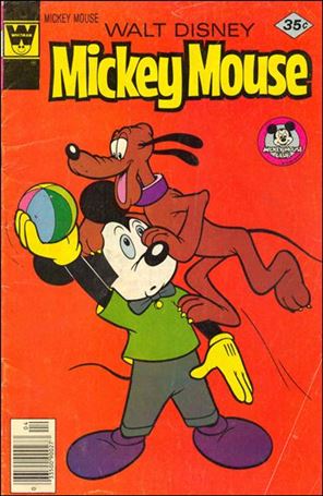 Walt Disney's Mickey Mouse issue 182-B Whitman Cover