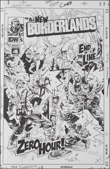Borderlands: Tannis & the Vault issue 5-C Jose Holder 1:10 Artist's Edition Cover