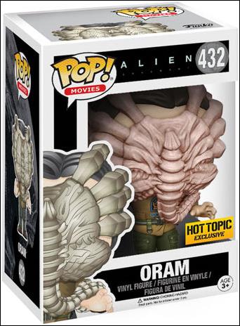 POP! Movies figure 432 Oram Hot Topic Exclusive