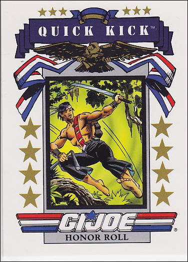 G.I. Joe (Base Set) card 184 Quick Kick