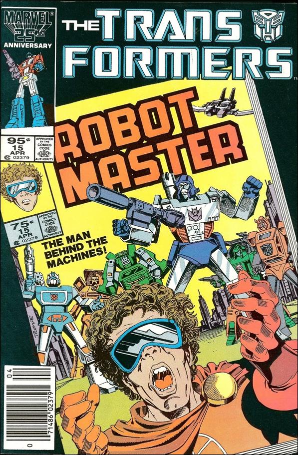 Transformers (1984) issue 15-C Canadian Price Cover