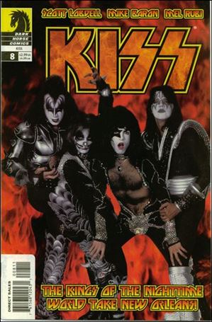 Kiss (2002) issue 8-B Photo Cover