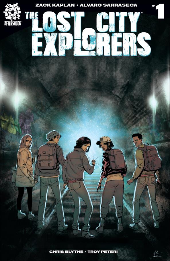 Lost City Explorers issue 1 Rafael de Latorre Cover