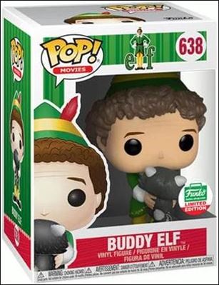 POP! Movies figure 638 Buddy Elf (w/ Raccoon) Funko Shop Exclusive