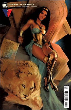 Nubia and the Amazons issue 1-B Maika Sozo Cardstock Cover
