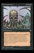 Magic the Gathering: Ice Age (Base Set) card 154 Necropotence