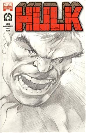 Hulk 100 (Hero Initiative) Cover Project issue 7-B Alan Davis Cover #2
