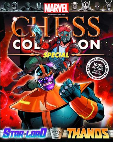 Marvel Chess Collection Specials (UK)  issue 3 Star-Lord (White King) and Thanos (Black King)