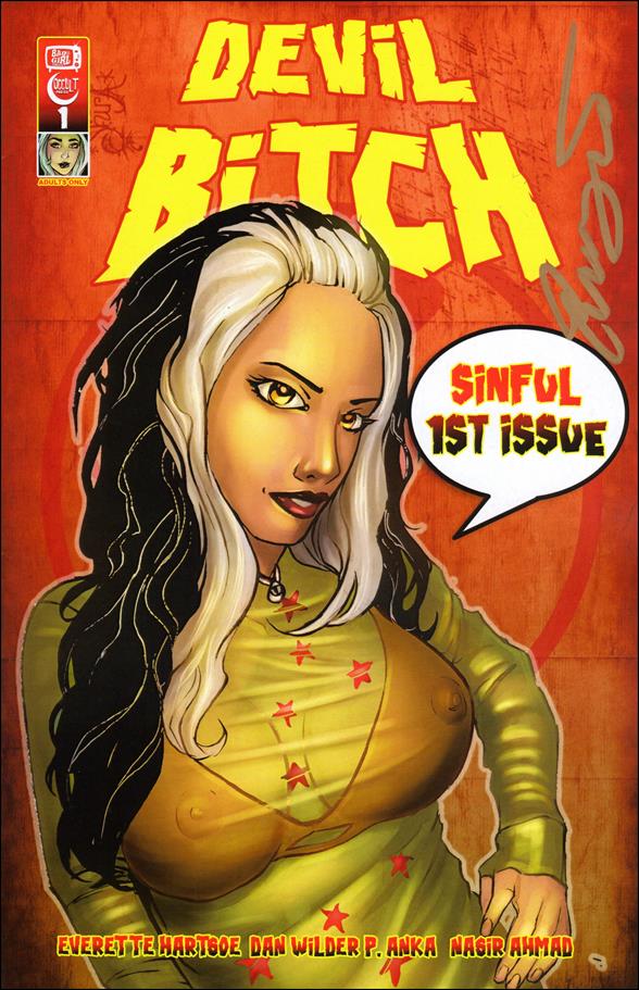 Devil Bitch issue 1-M Everette Hartsoe "Sinful" Cover