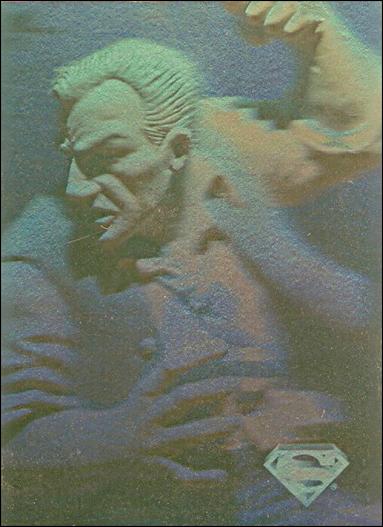 Superman Holo Series (Gold Hologram Parallel Base Set) card 6 Perry White 