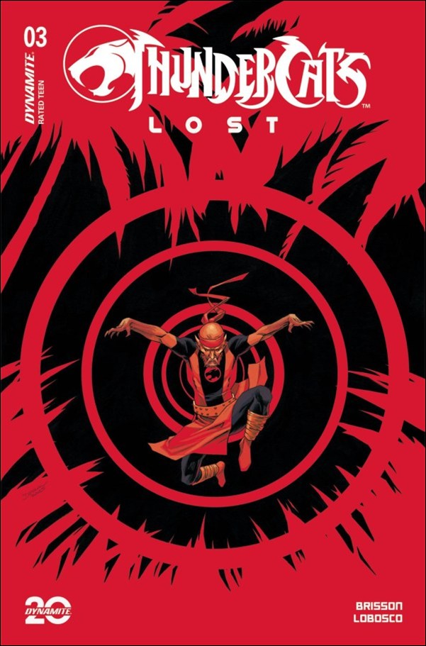 Thundercats: Lost issue 3 Declan Shalvey Cover