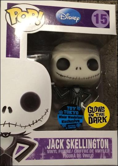 POP! Disney figure 15-B Jack Skellington (GlowInTheDark) Toy Tokyo 1/504