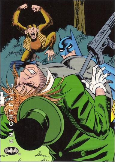 Batman: Saga of the Dark Knight (Base Set) card 74 Knightfall - One Down