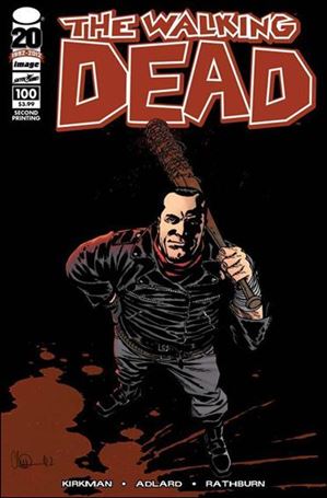 Walking Dead (2003) issue 100-O Charlie Adlard Cover (2nd Printing)