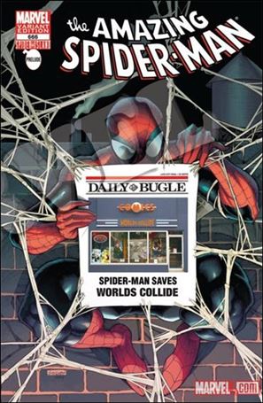 Amazing Spider-Man (1963) issue 666-QA Worlds Collide Daily Bugle Cover 