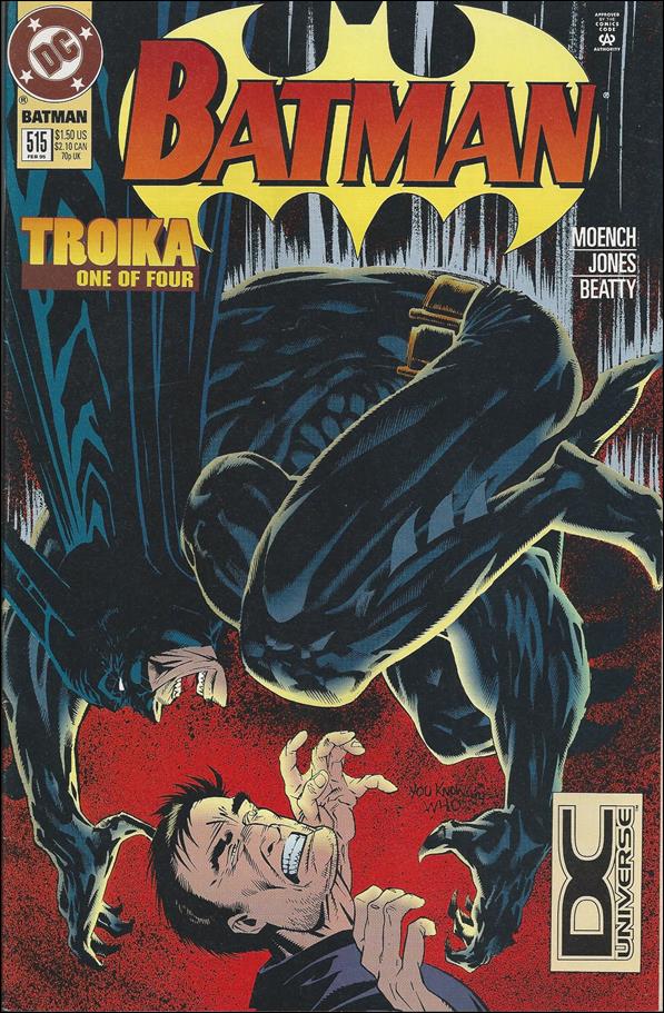 Batman (1940) issue 515-D DC Universe UPC (2nd Printing)