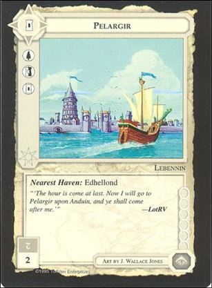 Middle-Earth: The Wizards (Base Set) card 342 Pelargir
