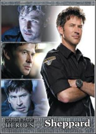 Stargate Heroes (Promo) card P3 Sheppard