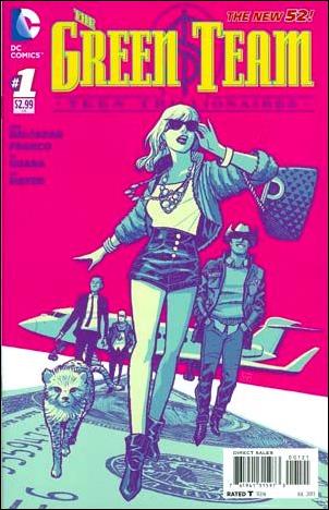 Green Team: Teen Trillionaires issue 1-B Cliff Chiang 1:25 Cover