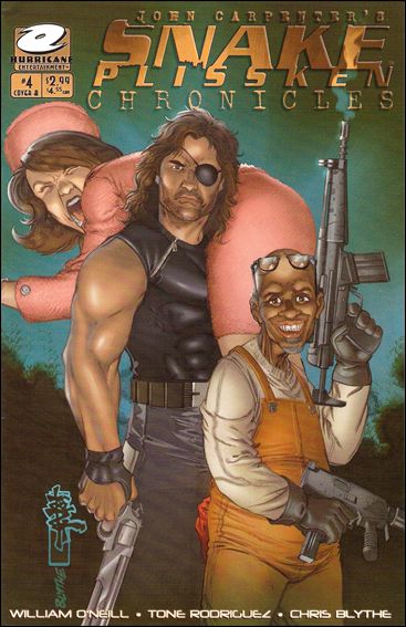 John Carpenter's Snake Plissken Chronicles issue 4 Tone Rodriguez Cover