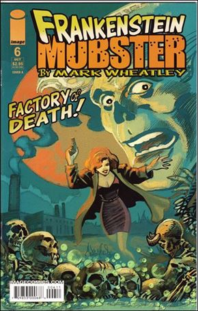 Frankenstein Mobster issue 6 Mark Wheatley Cover