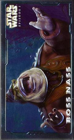 Star Wars: Episode I Widevision: Series 2 (Embossed Foil Subset) card E6 Boss Nass