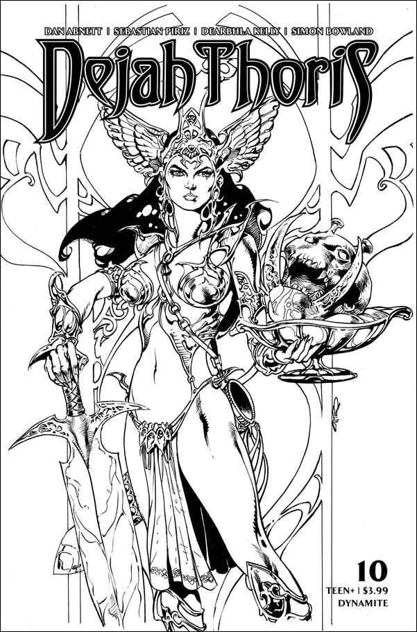 Dejah Thoris (2019) issue 10-F Roberto Castro 1:7 Black & White Cover