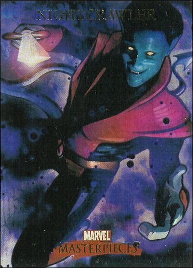 2007 Marvel Masterpieces (Parallel Foil Base Set) card 63 Nightcrawler