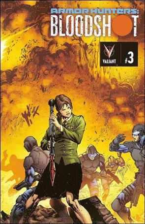 Armor Hunters: Bloodshot issue 3-C Diego Bernard Armor Hunters 18-Part Mega-Cover