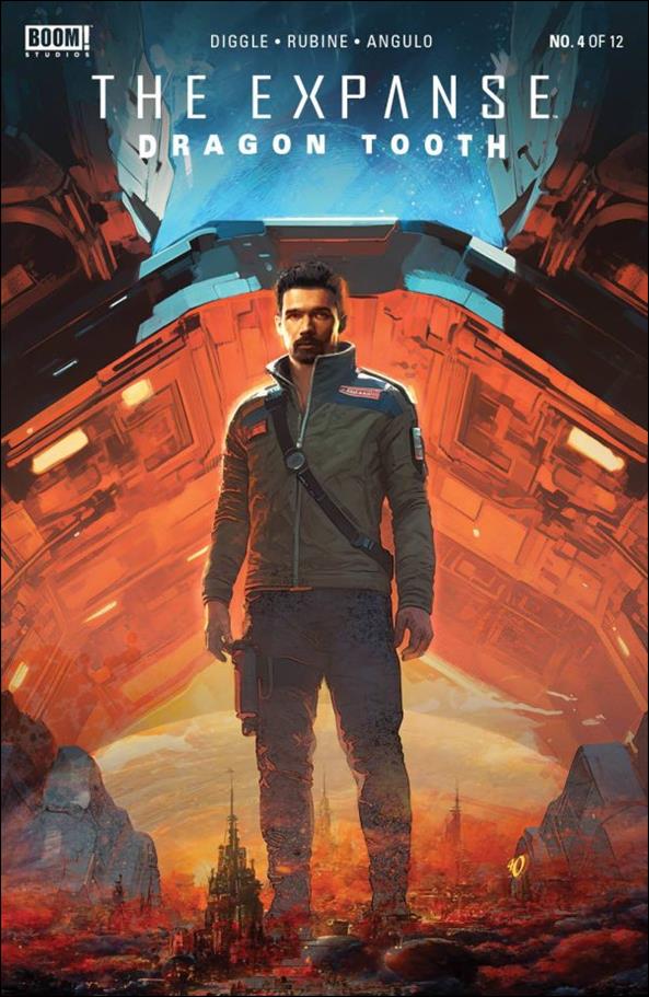 Expanse: The Dragon Tooth issue 4-B Baldemar Rivas Cover
