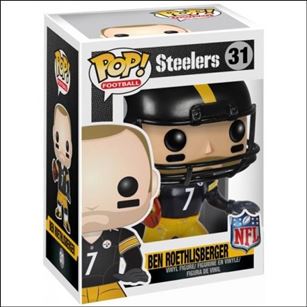 Pop! Football (NFL) figure 31 Ben Rothlisberger