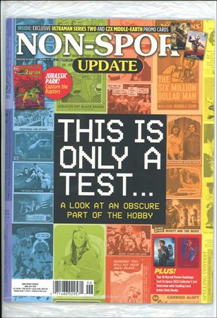 Non-Sport Update (2022) issue 3 Polybagged with Promo Cards